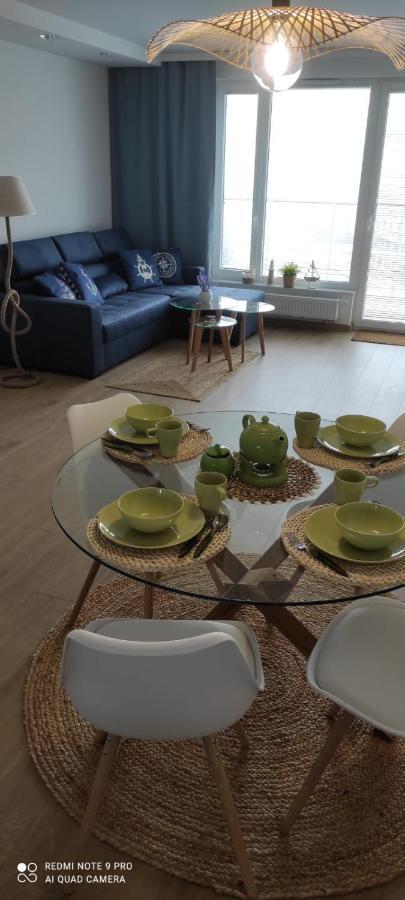 Apartament Baltic Sea -Przystan Letnica Гданск Екстериор снимка